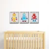 Big Dot Of Happiness Gear Up Robots - Nursery Wall Art And Kids Room Decor - 7.5 X 10 Inches - Set Of 3 Prints 2 Big Dot Of Happiness Gear Up Robots - Nursery Wall Art And Kids Room Decor - 7.5 X 10 Inches - Set Of 3 Prints -Love To Dream Baby Shop GUEST 001e6212 c680 433a 97dc b7996d63347a
