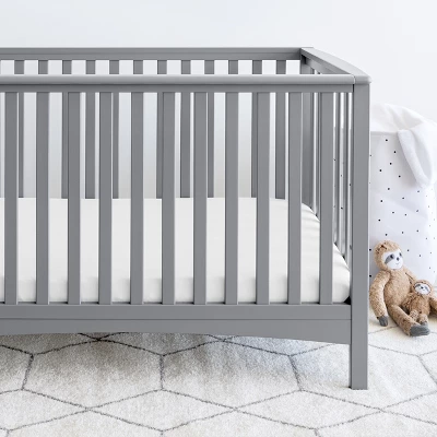 Fitted Crib Sheet - Hydro-Brushed Microfiber By Bare Home 3 Fitted Crib Sheet - Hydro-Brushed Microfiber By Bare Home