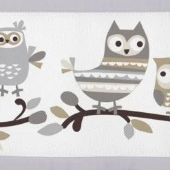 BreathableBaby Breathable Mesh Crib Liner - Classic Collection - Owl Fun Gray 10 BreathableBaby Breathable Mesh Crib Liner - Classic Collection - Owl Fun Gray -Love To Dream Baby Shop GUEST 00784e3e 9271 4862 9625 b78be81c5ab7