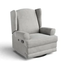 Storkcraft Serenity Wingback Upholstered Reclining Glider With USB Charging Port -Love To Dream Baby Shop GUEST 0175a0aa f1a5 4eb7 992e cb44f0fa45b1