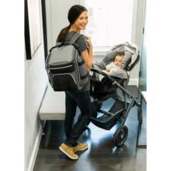 Baby Brezza Changing Station Diaper Bag - Gray -Love To Dream Baby Shop GUEST 0219b514 c54f 491f 9ffb 6440f748b9f0