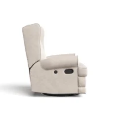 Storkcraft Serenity Wingback Upholstered Reclining Glider With USB Charging Port -Love To Dream Baby Shop GUEST 03276cb2 f88d 4429 a8a0 f86e3069e435