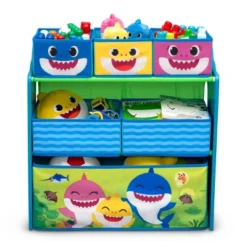 Delta Children Baby Shark 6 Bin Design And Store Toy Organizer - Greenguard Gold Certified -Love To Dream Baby Shop GUEST 03d64169 93b3 493b 876e 23b94d5e4bc0