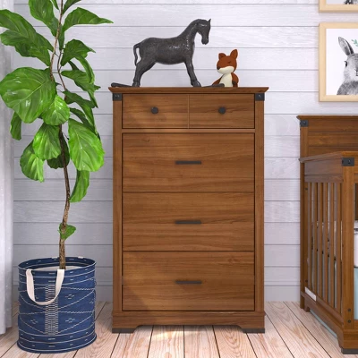 Child Craft Redmond 4 Drawer Chest - Coach Cherry 3 Child Craft Redmond 4 Drawer Chest - Coach Cherry