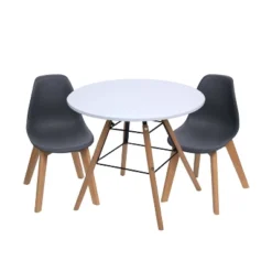 3pc Modern Kids' Round Table And Chair Set - Gift Mark 13 3pc Modern Kids' Round Table And Chair Set - Gift Mark -Love To Dream Baby Shop GUEST 06aaa1eb 0f0c 4cda 994d 83e7bc187bfe