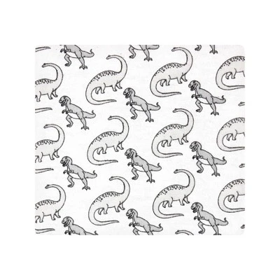 Hudson Baby Cotton Flannel Receiving Blankets, Neutral Dino World, One Size 6 Hudson Baby Cotton Flannel Receiving Blankets, Neutral Dino World, One Size - Image 4