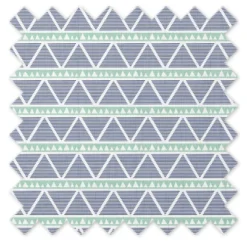 Bacati - Noah Large Triangles Mint Navy Muslin 3 Pc Toddler Bed Sheet Set -Love To Dream Baby Shop GUEST 07fd8cce ee99 4e8c 864a f96bf586472b
