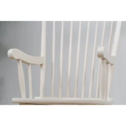 Gift Mark Modern Wooden Rocking Chair - White -Love To Dream Baby Shop GUEST 0818cf8e 26d8 4180 9fa2 14a0d9306afe