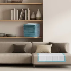 ProHeal Plus Light Fluff Underpad, Incontinence Bed Pad, Leak Proof Poly Backing, 23" X 36" - 150 Pack