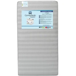 Simmons Kids' Comforpedic From Beautyrest Dual Sided Crib/Toddler Mattress- Gray -Love To Dream Baby Shop GUEST 0b02d550 0b09 4f1c bccf e4b3b4bda0cf