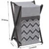 Bacati - MixNMatch Gray Laundry Hamper With Wooden Frame -Love To Dream Baby Shop GUEST 0bd9d3cb 032d 4fac 8d96 e5f4a7a7ef2e 1
