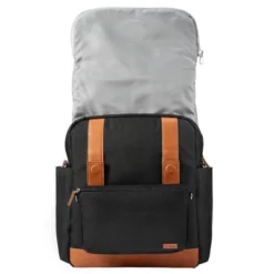 JJ Cole Bloomfield Modular Knapsack Diaper Bag Onyx & Ivory -Love To Dream Baby Shop GUEST 1031a677 1837 493d 9bd4 a7af037dc256