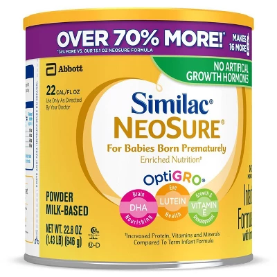 Similac Neosure Powder Infant Formula - 22.8oz 3 Similac Neosure Powder Infant Formula - 22.8oz