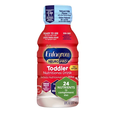 Enfagrow NeuroPro Non-GMO Ready To Feed Toddler Formula Bottles - 8 Fl Oz Each/6ct 5 Enfagrow NeuroPro Non-GMO Ready To Feed Toddler Formula Bottles - 8 Fl Oz Each/6ct - Image 3