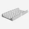 Bacati - Dots/Pin Stripes Gray Large Dots Changing Pad Cover -Love To Dream Baby Shop GUEST 12cbe994 ecbc 4fb9 8c4e fec23bf2ee64