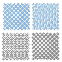 Bacati - Ikat Blue/Gray Swaddling Muslin Blankets Set Of 4 9 Bacati - Ikat Blue/Gray Swaddling Muslin Blankets Set Of 4 -Love To Dream Baby Shop GUEST 1355df26 c108 4ded 9765 4a40b1e98e56