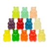 12 Flavor Assorted Gourmet Gummi Bears - 80oz