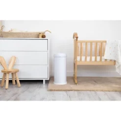 Ubbi® Ubbi Steel Diaper Pail - White -Love To Dream Baby Shop GUEST 145e6063 9e29 4fa4 b6b5 87eb2289993d