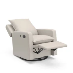 Storkcraft Timeless Side Lever Reclining Glider With USB Charging Port - Ivory -Love To Dream Baby Shop GUEST 157f88b7 7028 49d3 8987 b7b2ff0f80d9