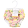 Hudson Baby Infant And Toddler Girl Swim Diapers, Pink Lemons