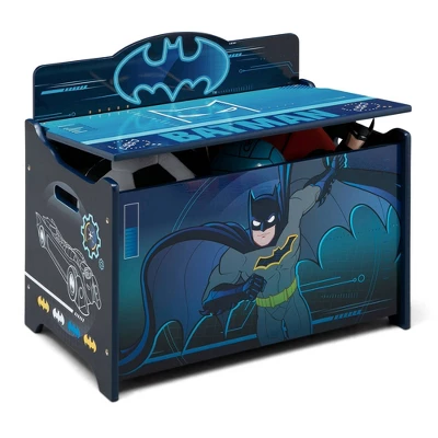 Delta Children Batman Deluxe Toy Box - Greenguard Gold Certified 6 Delta Children Batman Deluxe Toy Box - Greenguard Gold Certified - Image 4