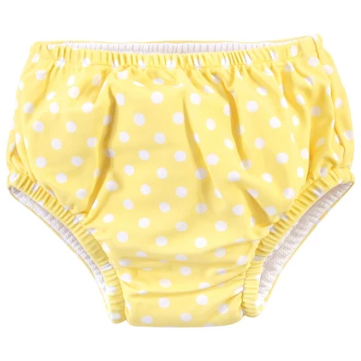Hudson Baby Infant And Toddler Girl Swim Diapers, Pink Lemons 5 Hudson Baby Infant And Toddler Girl Swim Diapers, Pink Lemons - Image 3
