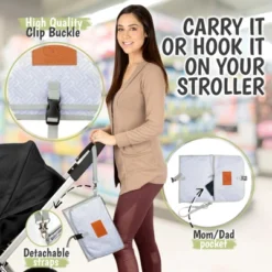 KeaBabies Ezee Diaper Changing Pad, Portable Diaper Changing Mat, Waterproof Foldable Diaper Changing Pad -Love To Dream Baby Shop GUEST 18094c07 69e4 4aa2 a2bc 0027246ced99