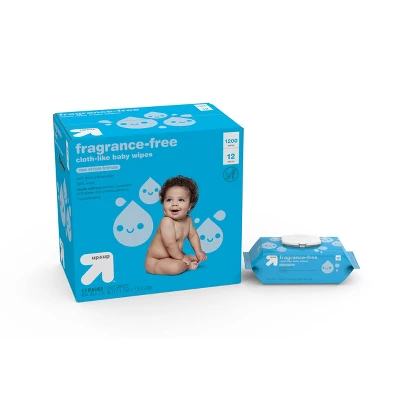 Fragrance-Free Baby Wipes - Up & Up™ (Select Count) 14 Fragrance-Free Baby Wipes - Up & Up™ (Select Count) - Image 12