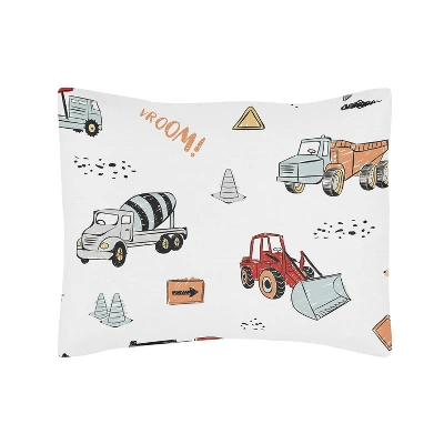 Toddler Construction Truck Bedding Set - Sweet Jojo Designs 4 Toddler Construction Truck Bedding Set - Sweet Jojo Designs - Image 2