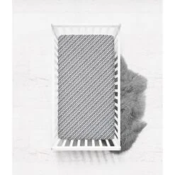 Bacati - Gray Tracks 100 Percent Cotton Universal Baby US Standard Crib Or Toddler Bed Fitted Sheet 8 Bacati - Gray Tracks 100 Percent Cotton Universal Baby US Standard Crib Or Toddler Bed Fitted Sheet -Love To Dream Baby Shop GUEST 18768036 0540 4615 b7fb 6de9a5264d24