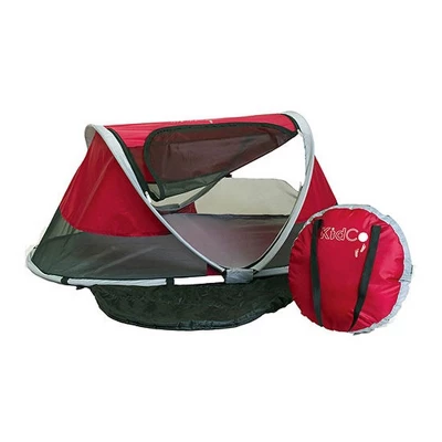KidCo PeaPod Portable Toddler Travel Bed & Storage Bag, Cranberry (2 Pack) 3 KidCo PeaPod Portable Toddler Travel Bed & Storage Bag, Cranberry (2 Pack)