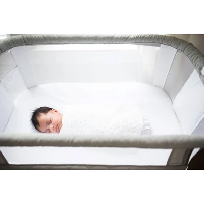 Baby Delight Beside Me Dreamer Deluxe Bassinet And Bedside Sleeper - Quilted Pebble Gray 13 Baby Delight Beside Me Dreamer Deluxe Bassinet And Bedside Sleeper - Quilted Pebble Gray - Image 11