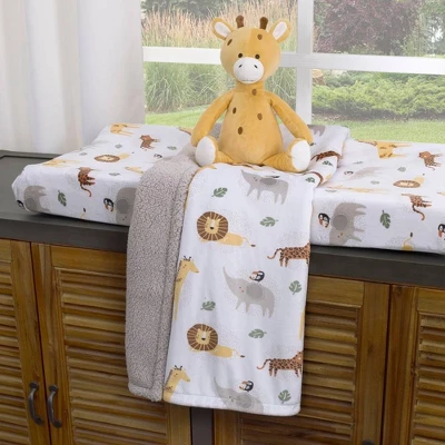 NoJo Jungle Trails Baby Blanket 3 NoJo Jungle Trails Baby Blanket