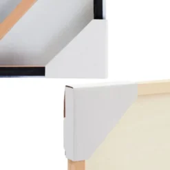 Bright Creations 100 Pack Adjustable Cardboard Corners For Picture Frames, Fits Frames 1 Inch, 1.5 Inches, And 2.2 Inches Wide