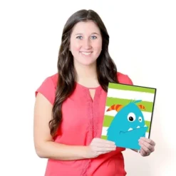 Big Dot Of Happiness Monster Bash - Nursery Wall Art And Kids Room Decorations - Gift Ideas - 7.5 X 10 Inches - Set Of 3 Prints -Love To Dream Baby Shop GUEST 1d668c70 5629 47ee a113 667dd22c25b2