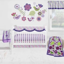 Bacati - Botanical Purple Long Crib Rail Guard Cover 8 Bacati - Botanical Purple Long Crib Rail Guard Cover -Love To Dream Baby Shop GUEST 1d8280e3 8890 4751 b736 80630fcf9f6f 1