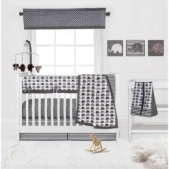 Bacati - Elephants White/Gray Crib Rail Guard Covers Set Of 2 -Love To Dream Baby Shop GUEST 1f19cbbb 9d89 4291 9f99 d5f1bc02a614 1
