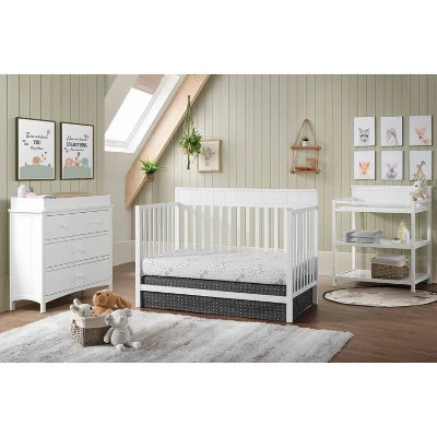 Oxford Baby Logan 4-in-1 Convertible Crib 12 Oxford Baby Logan 4-in-1 Convertible Crib - Image 10