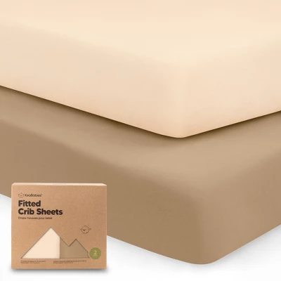 KeaBabies 2pk Soothe Fitted Crib Sheets Neutral, Organic Baby Crib Sheets, Fits Standard Nursery Baby Mattress 16 KeaBabies 2pk Soothe Fitted Crib Sheets Neutral, Organic Baby Crib Sheets, Fits Standard Nursery Baby Mattress - Image 14