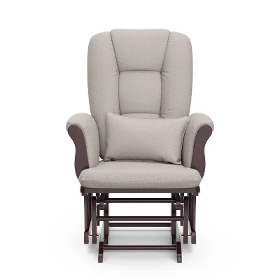 Storkcraft Tuscany Espresso Frame Glider And Ottoman 7 Storkcraft Tuscany Espresso Frame Glider And Ottoman - Image 5