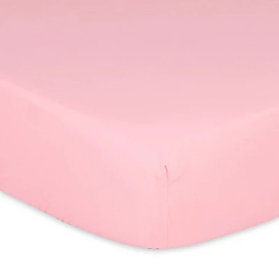 The Peanutshell Fitted Crib Sheets - Pink Floral Punch - 4pk 4 The Peanutshell Fitted Crib Sheets - Pink Floral Punch - 4pk - Image 2