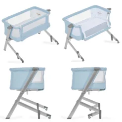 Dream On Me Skylar Bassinet And Bedside Sleeper - Blue -Love To Dream Baby Shop GUEST 25a16124 5715 47a1 98b8 17f93cc99077