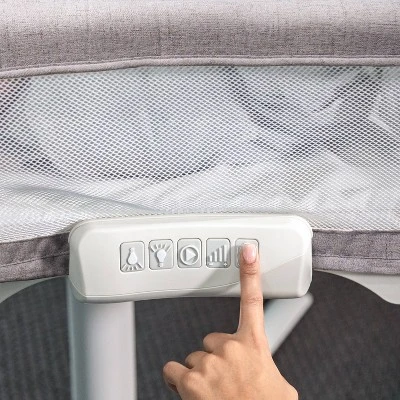 HALO Innovations BassiNest Swivel Sleeper Luxe - Dove Gray Tweed 9 HALO Innovations BassiNest Swivel Sleeper Luxe - Dove Gray Tweed - Image 7