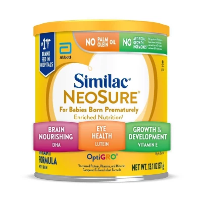 Similac NeoSure Powder Infant Formula - 13.1oz 3 Similac NeoSure Powder Infant Formula - 13.1oz