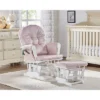 Suite Bebe Mason Glider And Ottoman - White Wood And Pink Fabric -Love To Dream Baby Shop GUEST 283da0ca a4b8 47cd 88fa eb4e43841ad6