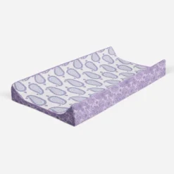 Bacati - Isabella Paisley Aqua/Lilac/Purple Paisley Changing Pad Cover -Love To Dream Baby Shop GUEST 28d97e7a 892f 4c73 bfb8 a5665126be44