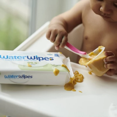 WaterWipes Plastic-Free Textured Unscented 99.9% Water Based Baby Wipes - (Select Count) 8 WaterWipes Plastic-Free Textured Unscented 99.9% Water Based Baby Wipes - (Select Count) - Image 6