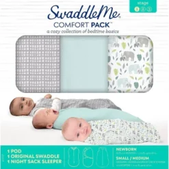 SwaddleMe By Ingenuity Comfort Pack Baby Elephant Baby Swaddle Wrap - S - 0-3 Months - 3pk 13 SwaddleMe By Ingenuity Comfort Pack Baby Elephant Baby Swaddle Wrap - S - 0-3 Months - 3pk -Love To Dream Baby Shop GUEST 299abd26 96fd 4a2c af38 0711032fd79e