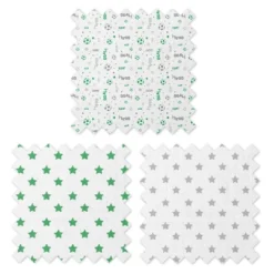 Bacati - Soccerball Green/Gray Muslin Swaddling Blankets Set Of 4 -Love To Dream Baby Shop GUEST 2aad0a08 2961 40c3 997a 10f0ff7b12cc
