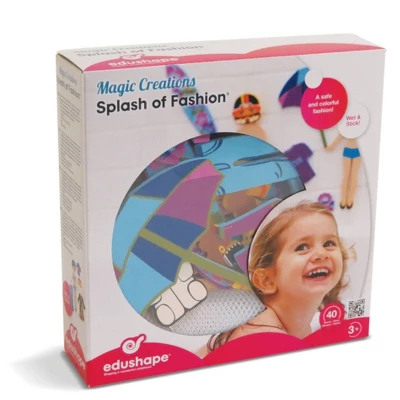 Edushape Magic Creations Splash Of Fashion Foam Bath Toy - 39pc 5 Edushape Magic Creations Splash Of Fashion Foam Bath Toy - 39pc - Image 3